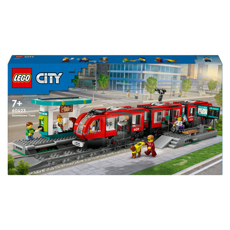 Lego City Straßenbahn und Bahnhof – 60423