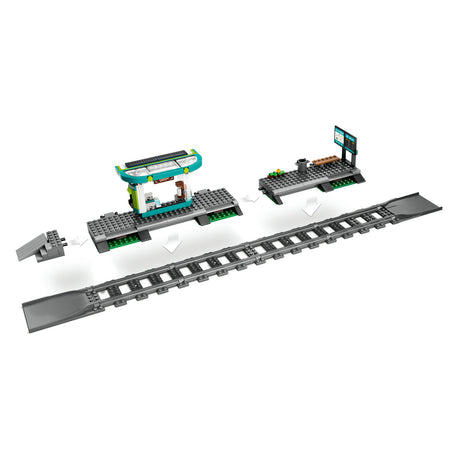 Lego City Straßenbahn und Bahnhof – 60423