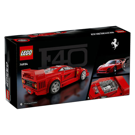 Lego® Speed Champions – Ferrari F40 Supersportwagen – 76934