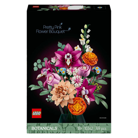 Lego Botanicals Rosa Blumenstrauß – Blumendekoration – 10342