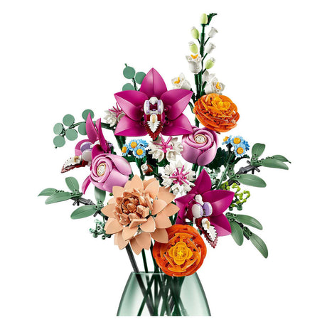 Lego Botanicals Rosa Blumenstrauß – Blumendekoration – 10342
