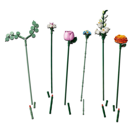 Lego Botanicals Rosa Blumenstrauß – Blumendekoration – 10342