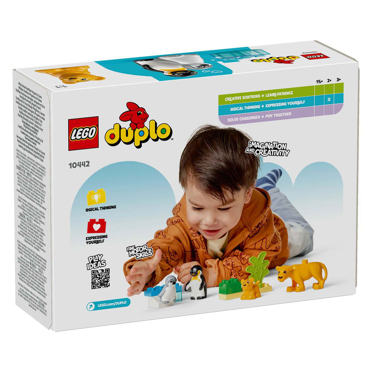 Lego Duplo 10442 Wildtierfamilien Pinguine und Löwen