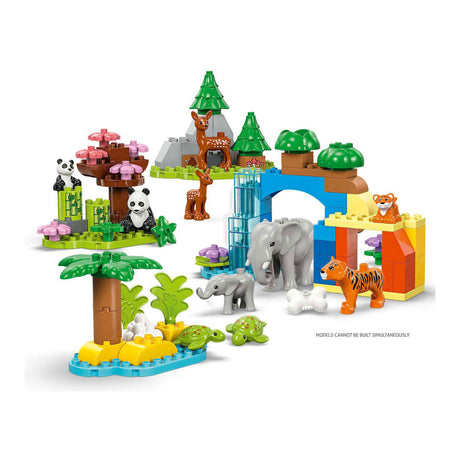 Lego Duplo Town 10446 3-in-1-Familien wilder Tiere