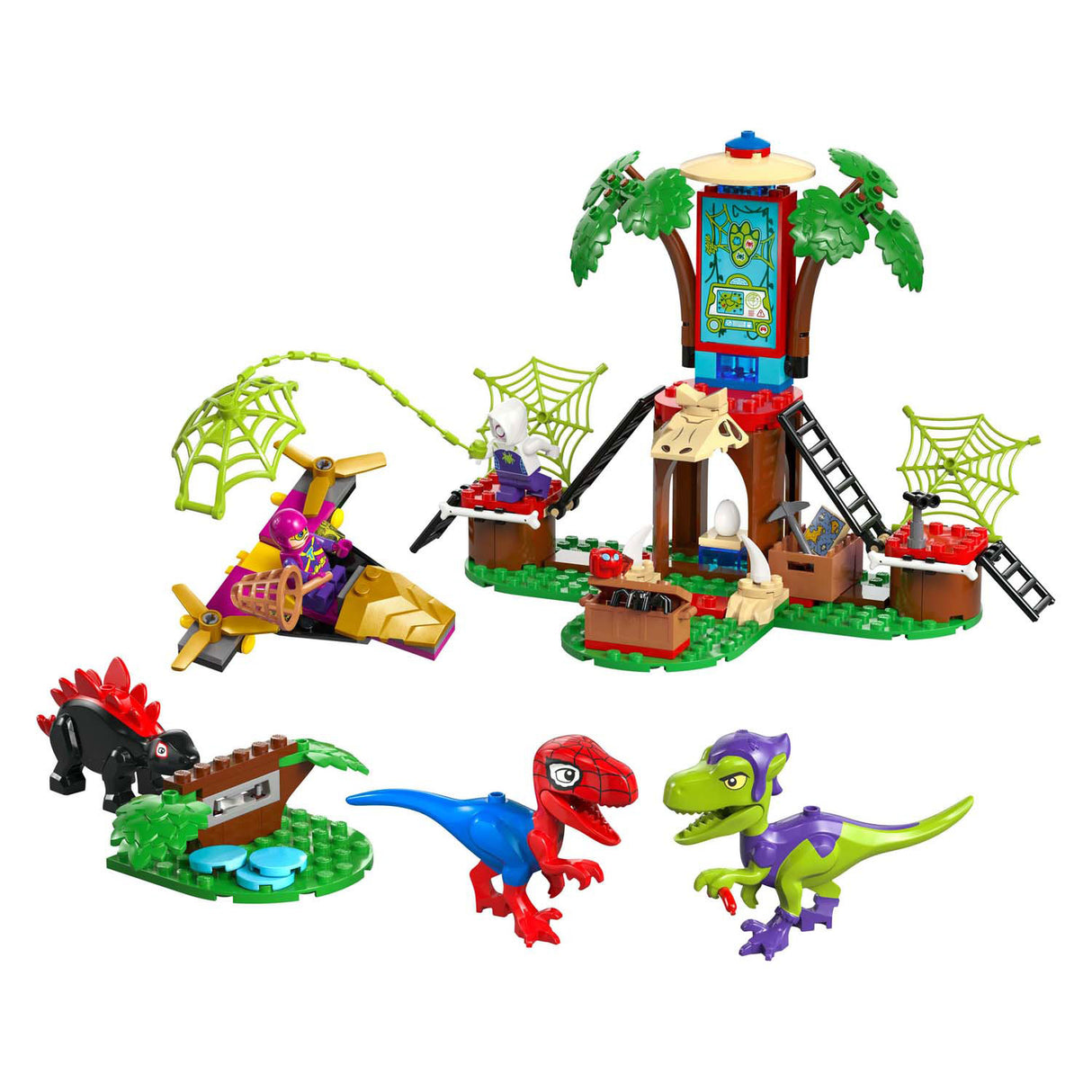 Lego Spidey 11200 Spidey und Gobbys Raptor kämpfen im Baumhaus