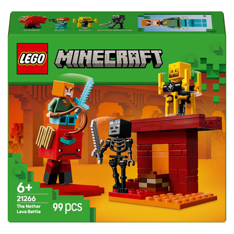 Lego Minecraft Die Lavaschlacht im Nether für Kinder – 21266
