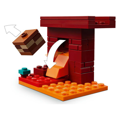 Lego Minecraft 21266 Die Lavaschlacht im Nether