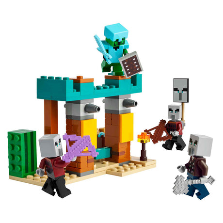 Lego Minecraft Die Illagers in der Wüste Spielset für Kinder – 21267
