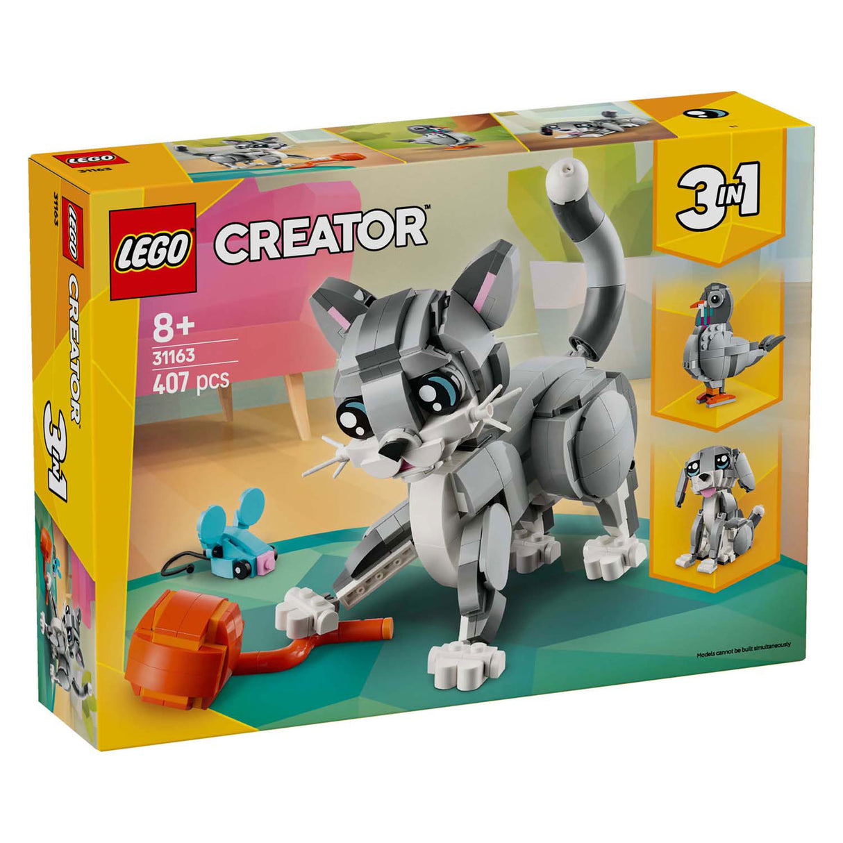 Lego Creator 31163 verspielte Katze