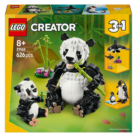 Lego Creator 3in1 Wilde Tiere: Panda-Familie – 31165