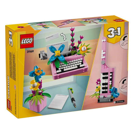 Lego Creator 31169 Schreibmaschine mit Blumen