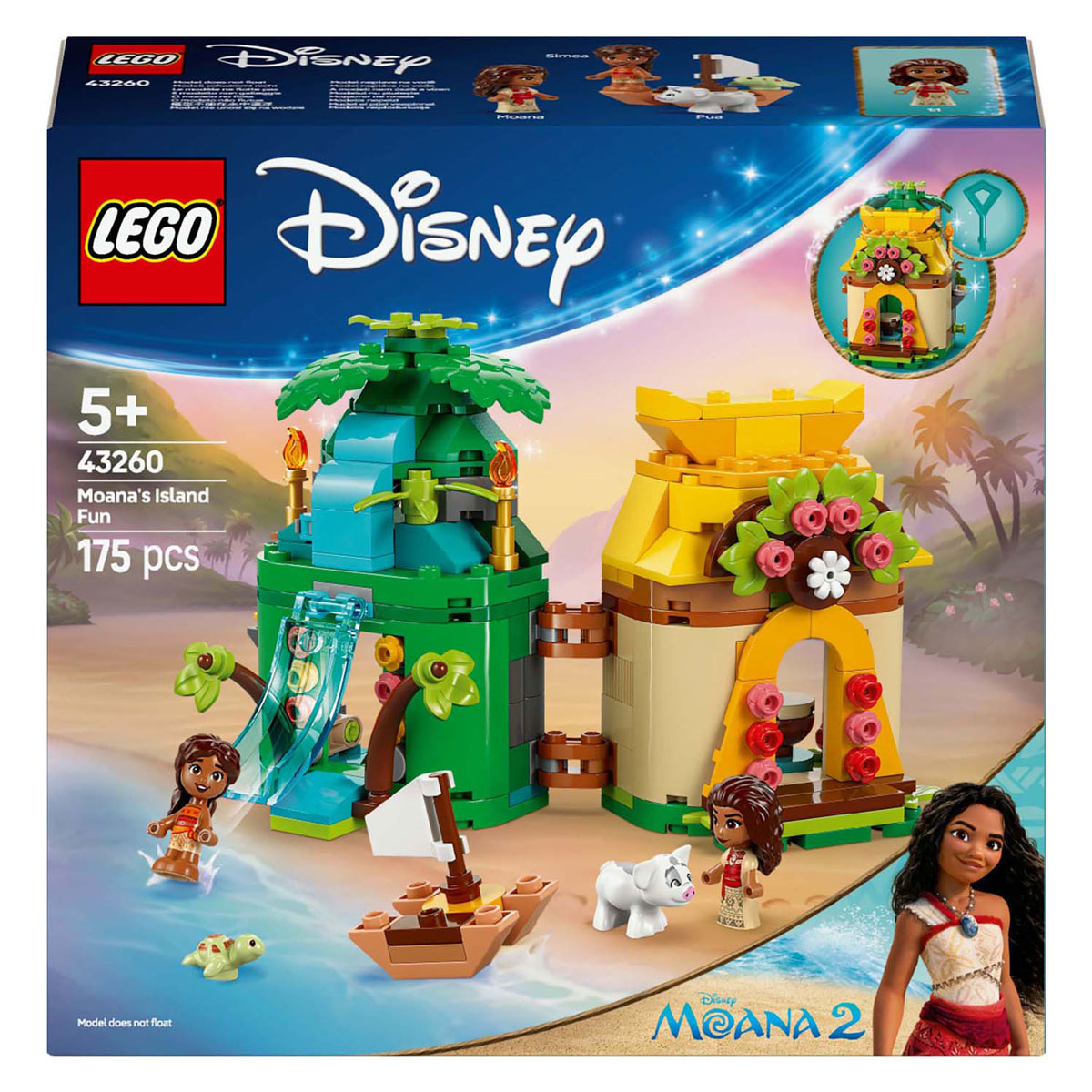 Lego Disney Princess 43260 Vaianas Spielinsel