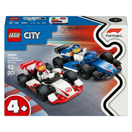 Lego City 60464 F1 Williams Racing und Hare F1-Rennwagen
