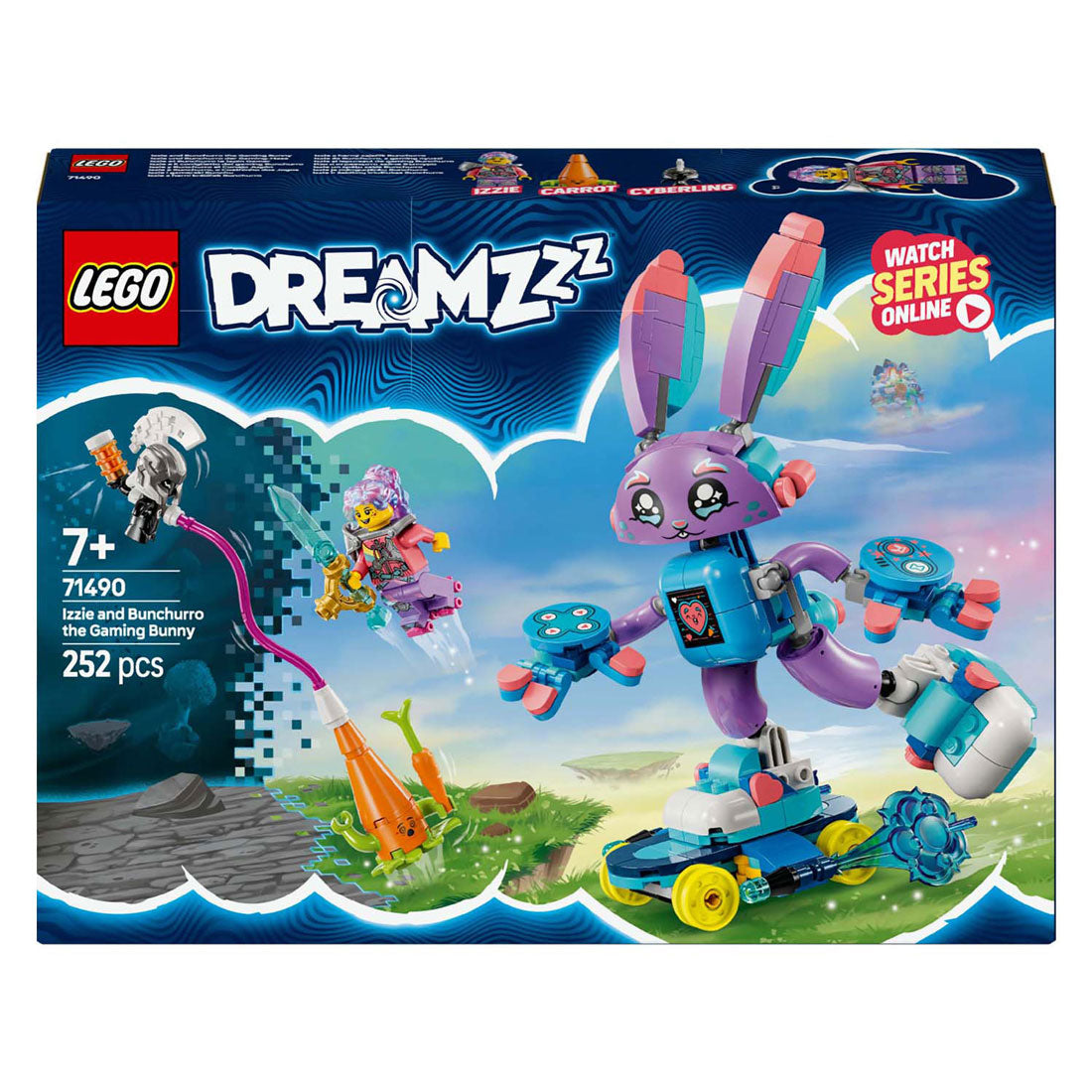 Lego 71490 Dreamzzz Izzie und Bunchurro, der Gaming-Kaninchen | 2 Stk