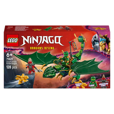 Lego 71829 Ninjago Lloyds grüner Walddrache | 2 Stk