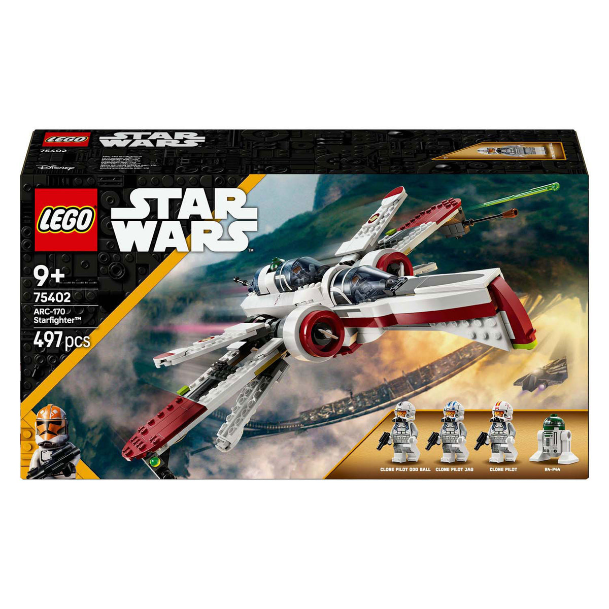 Lego Star Wars™ Arc-170 Starfighter™ Build 75402