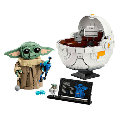 Lego Star Wars: The Mandalorian™ Grogu™ mit schwebendem Kinderwagen 75403