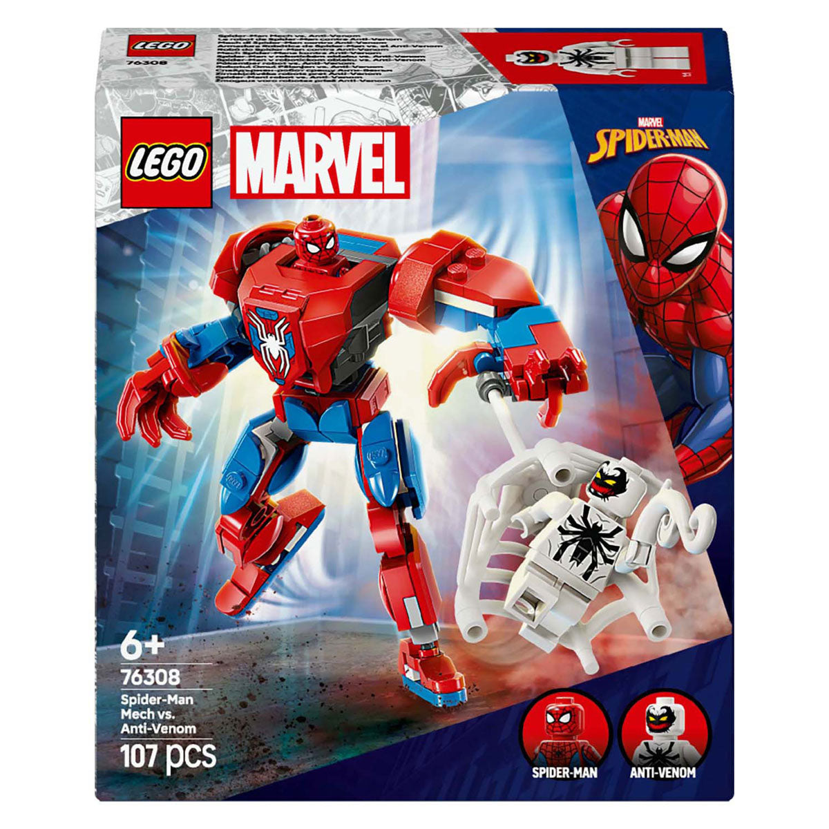 Lego Superhelden 76308 Spider-Man Mech vs. Anti-Venom