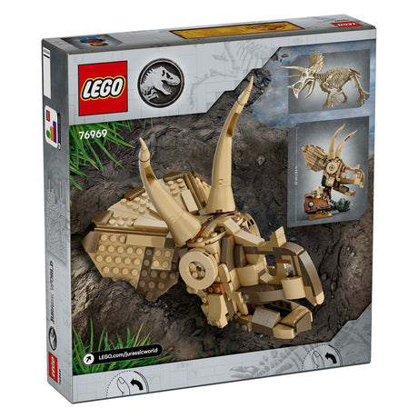Lego Jurassic World Dinosaurierfossilien: Triceratops-Schädel – 76969