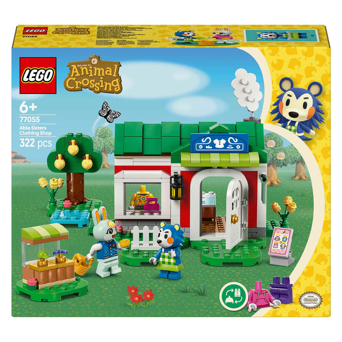 Lego Animal Crossing 77055 Schneiderei der fähigen Schwestern