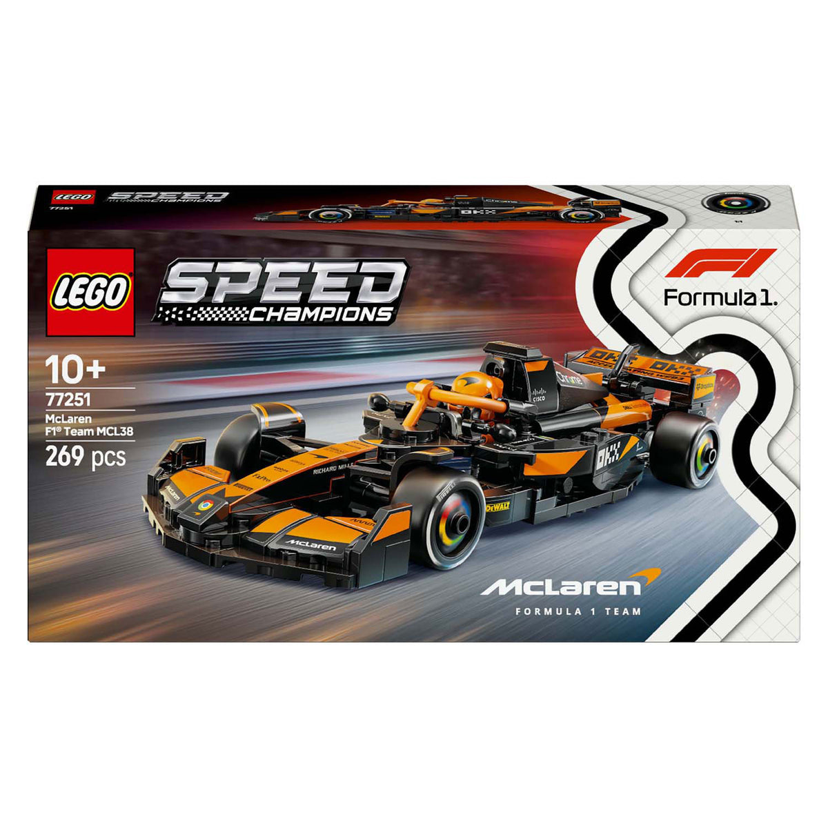 Lego Speed Champions McLaren F1 Team McL38 Rennwagen-Set – 77251