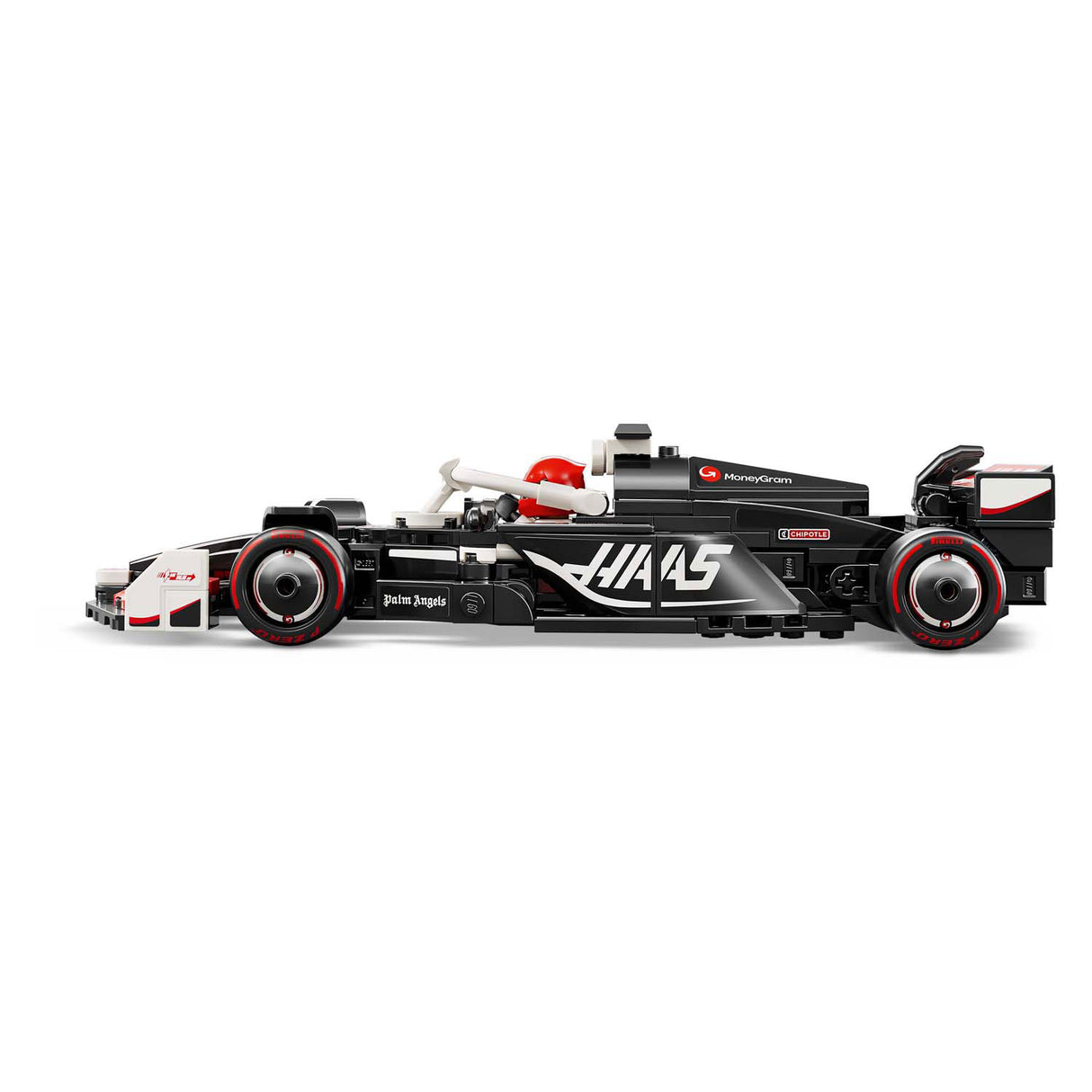 Lego Speed Champions 77250 Moneygram Hare F1 Team VF-24 Rennwagen