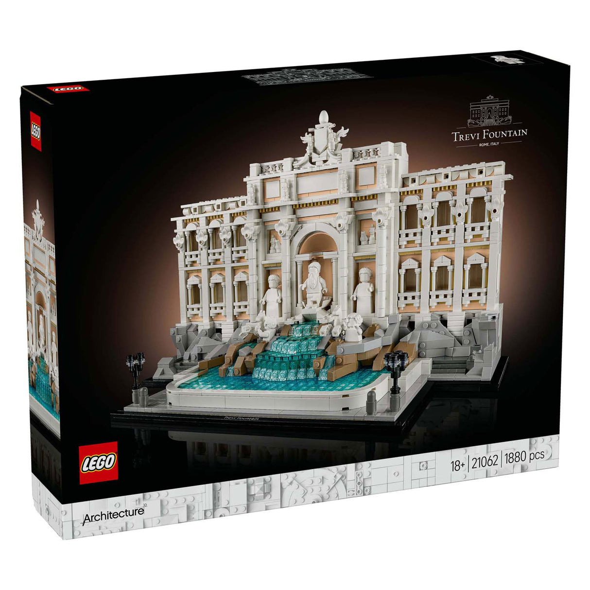 Lego-Architektur 21062 Trevi-Brunnen
