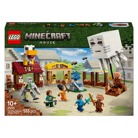 Lego Minecraft 21273 Der schreckliche Ballonangriff auf das Dorf