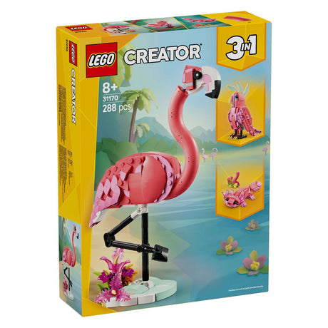 Lego Creator 31170 Wilde Tiere, rosa Flamingo