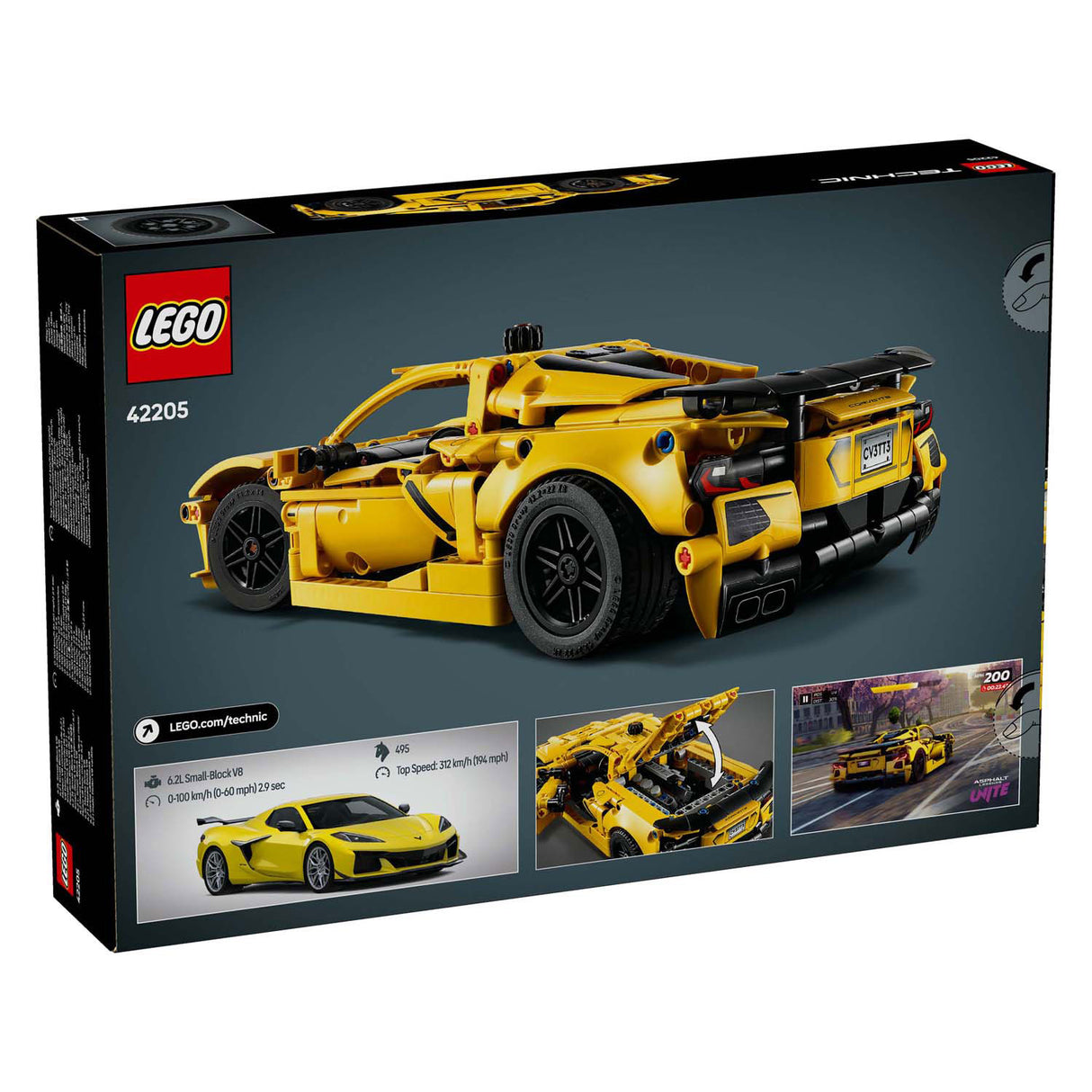 Lego Technic Chevrolet Corvette Stingray – 42205
