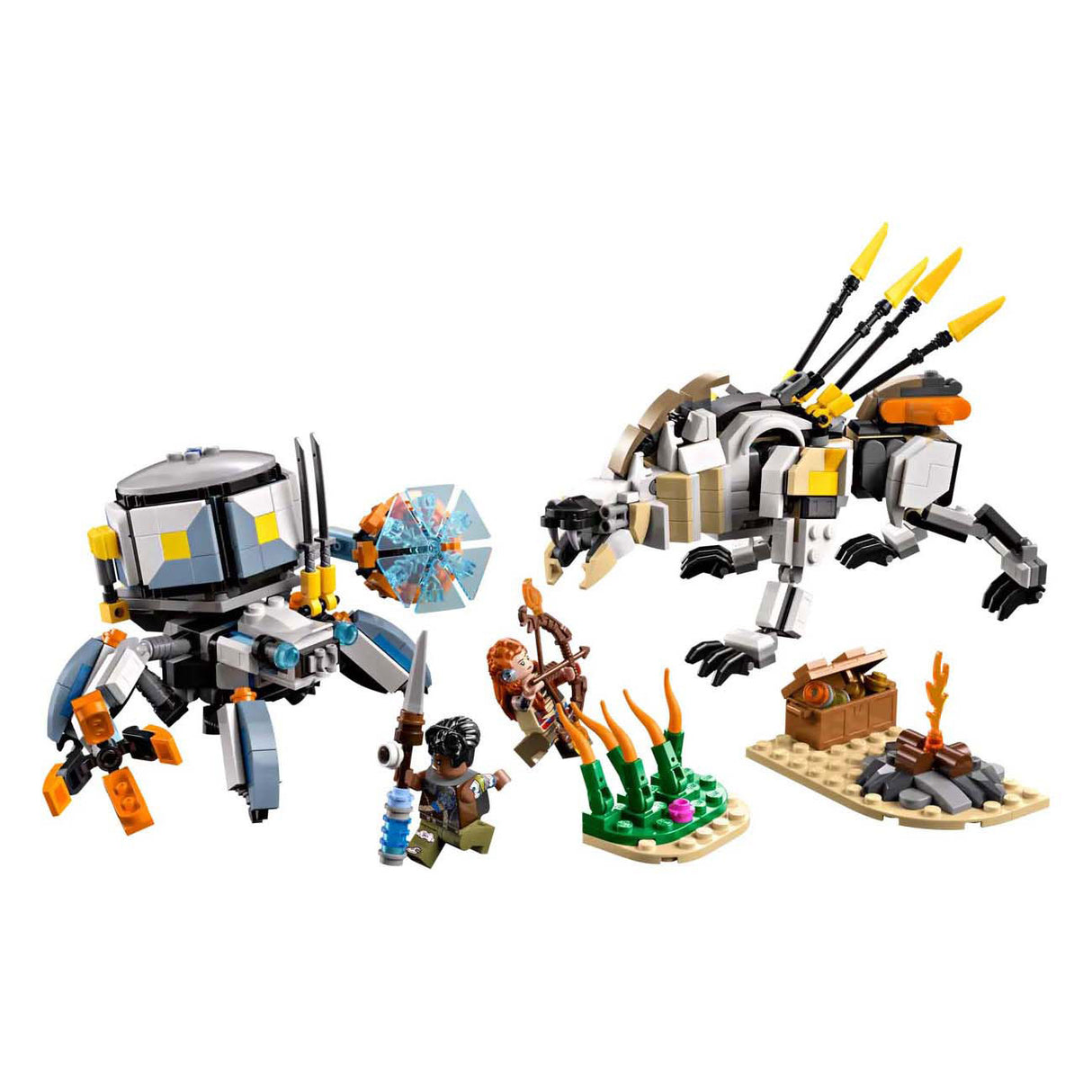 Lego Horizon 77037 Aloy und Varl vs. Shell Walker und Sawtooth