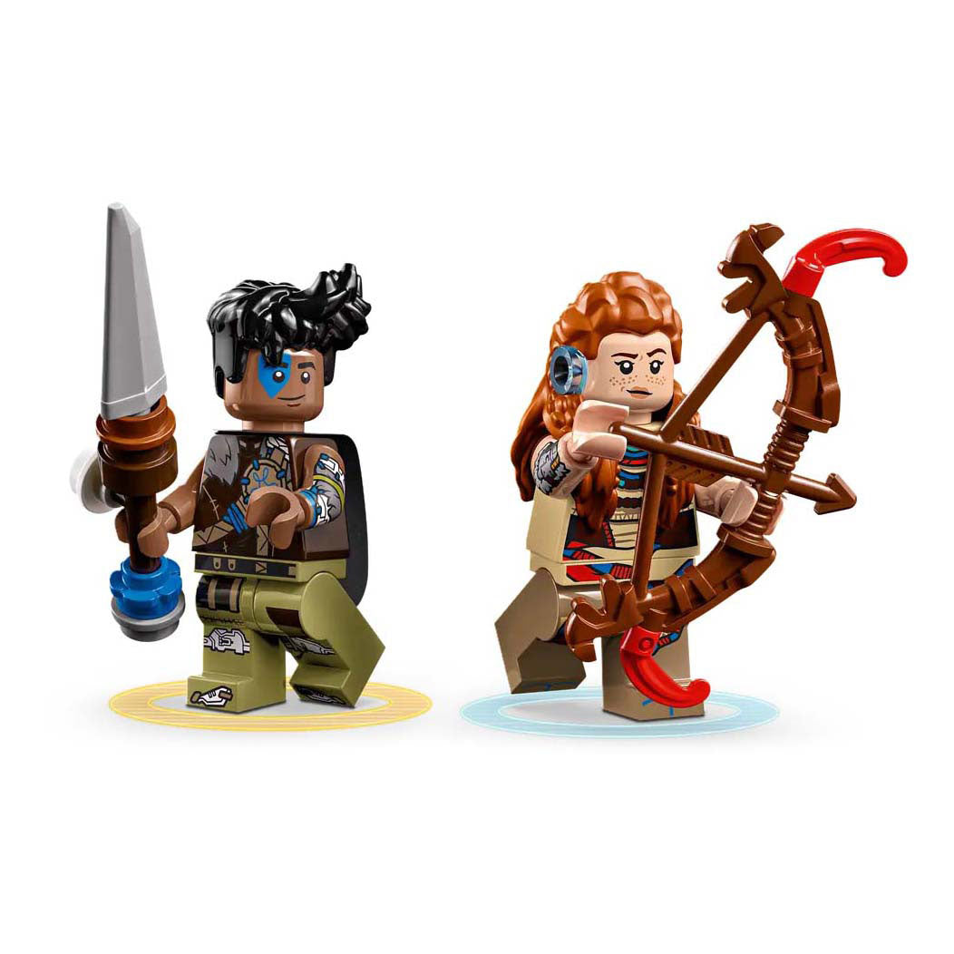 Lego® Horizon Adventures™ Aloy und Varl vs. Muschelläufer und Sägezahn – 77037