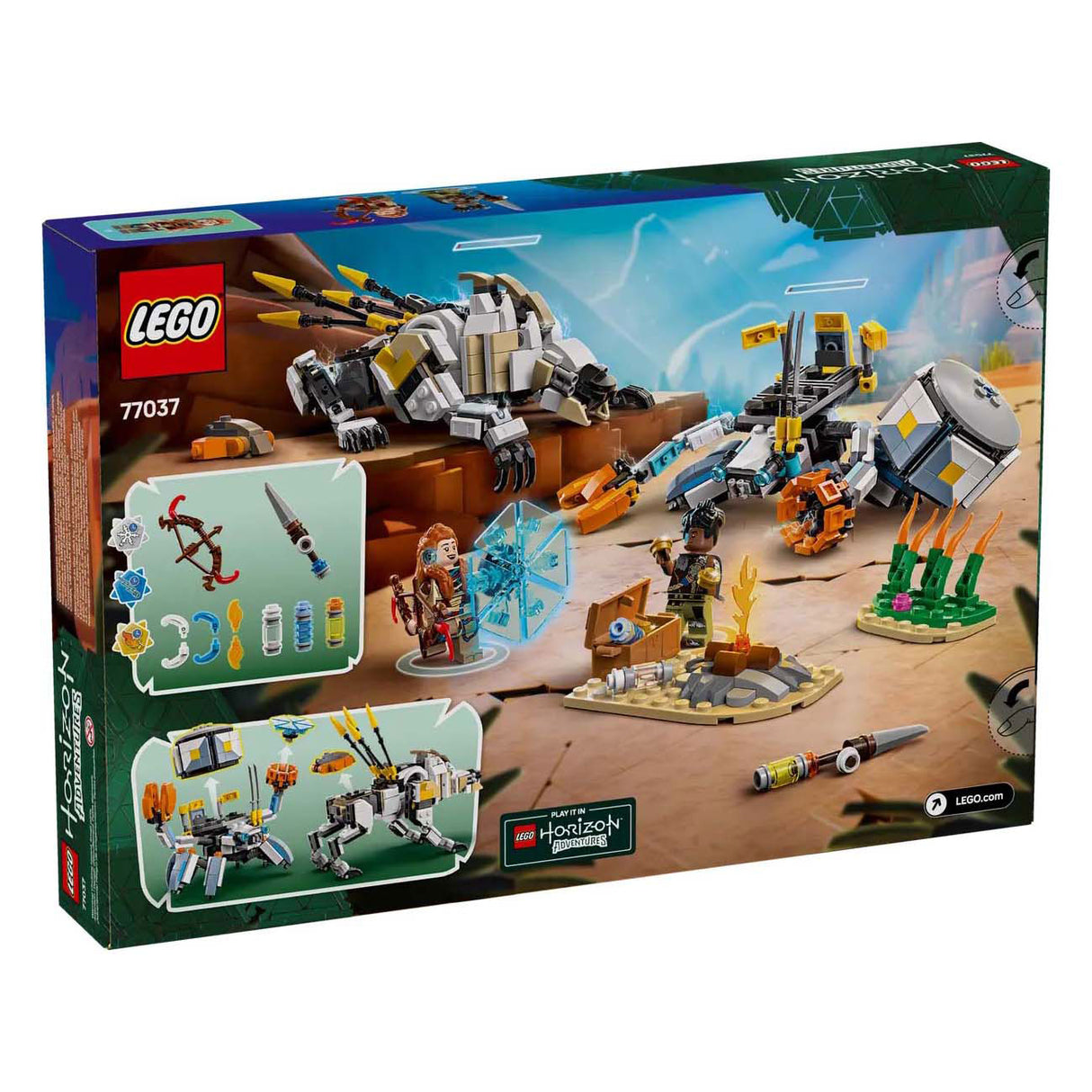 Lego Horizon 77037 Aloy und Varl vs. Shell Walker und Sawtooth