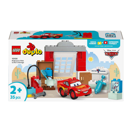 Lego 10456 Duplo Disney McQueens Besuch in der Docs Garage