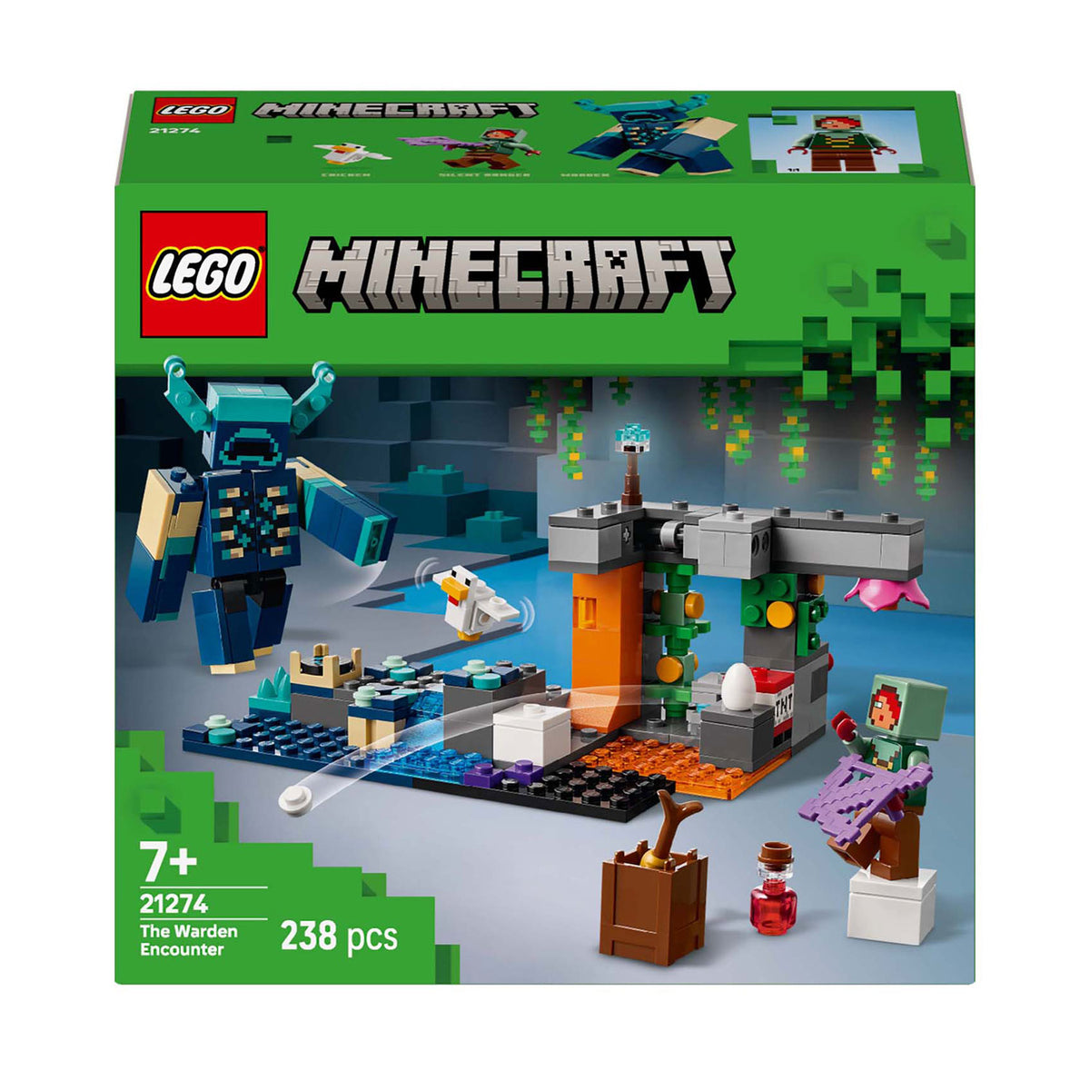 Lego® Minecraft® Das Treffen mit dem Vorgesetzten – 21274