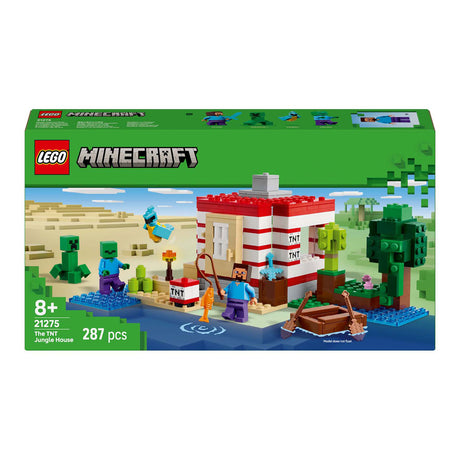 Lego® Minecraft® Das TNT-Dschungelhaus, Videospielset – 21275