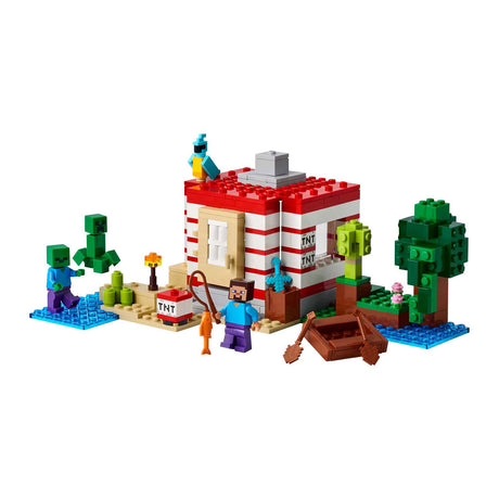 Lego® Minecraft® Das TNT-Dschungelhaus, Videospielset – 21275