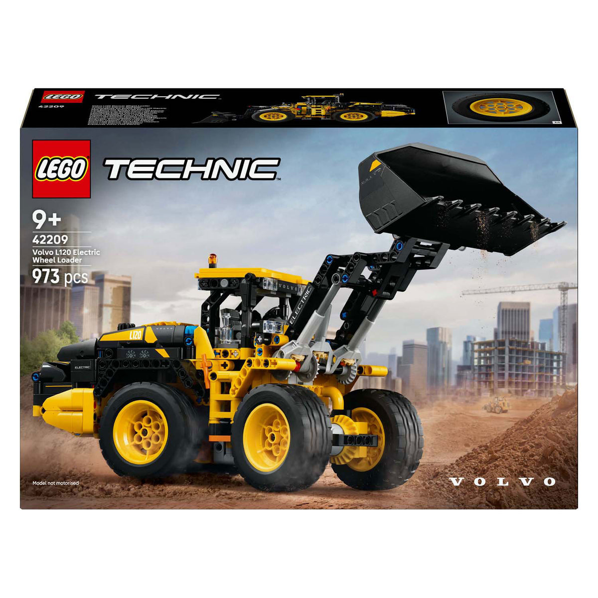 Lego Technic Spielzeugset Volvo L120 Elektro-Radlader – 42209