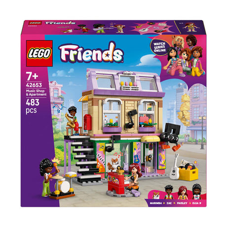 Lego Friends 42653 Musikladen und Wohnung