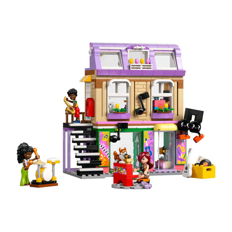 Lego Friends Musikladen und Wohnbausatz für Kinder – 42653