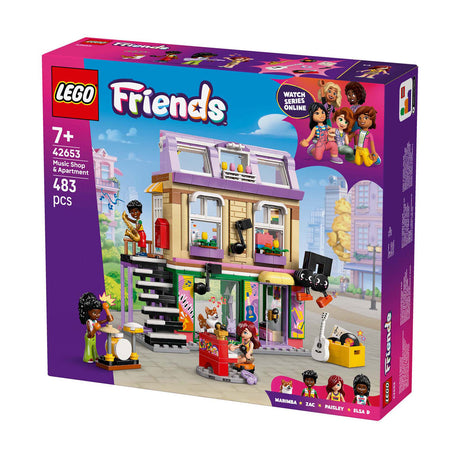Lego Friends 42653 Musikladen und Wohnung
