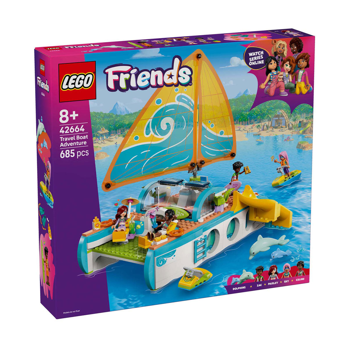 Lego Friends 42664 Abenteuer-Bootsfahrt