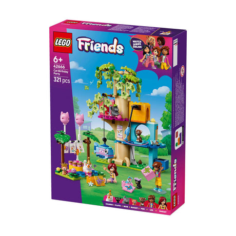 Lego Friends 42666 Katzengeburtstagsparty und Baumhaus