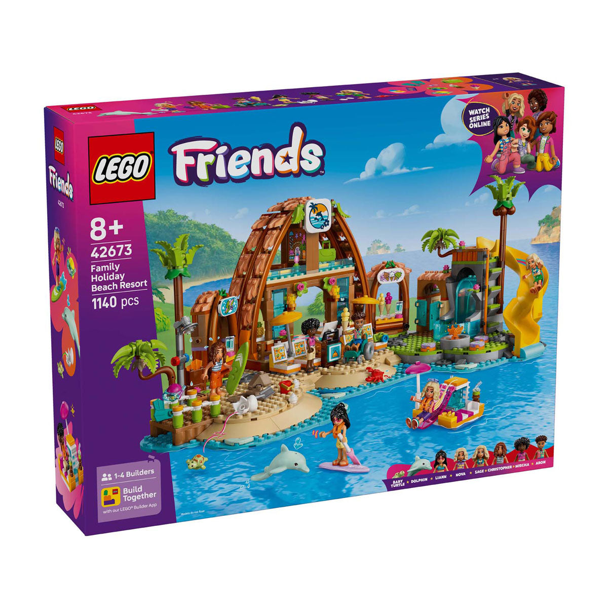 Lego Friends 42673 Familienferien-Strandresort