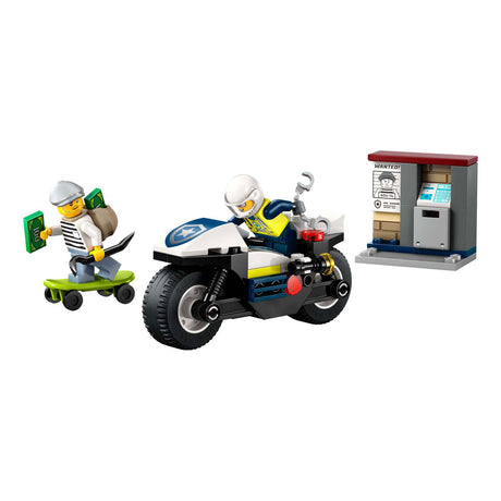 Lego® City Verfolgungsjagd auf Polizeimotorrad – 60455