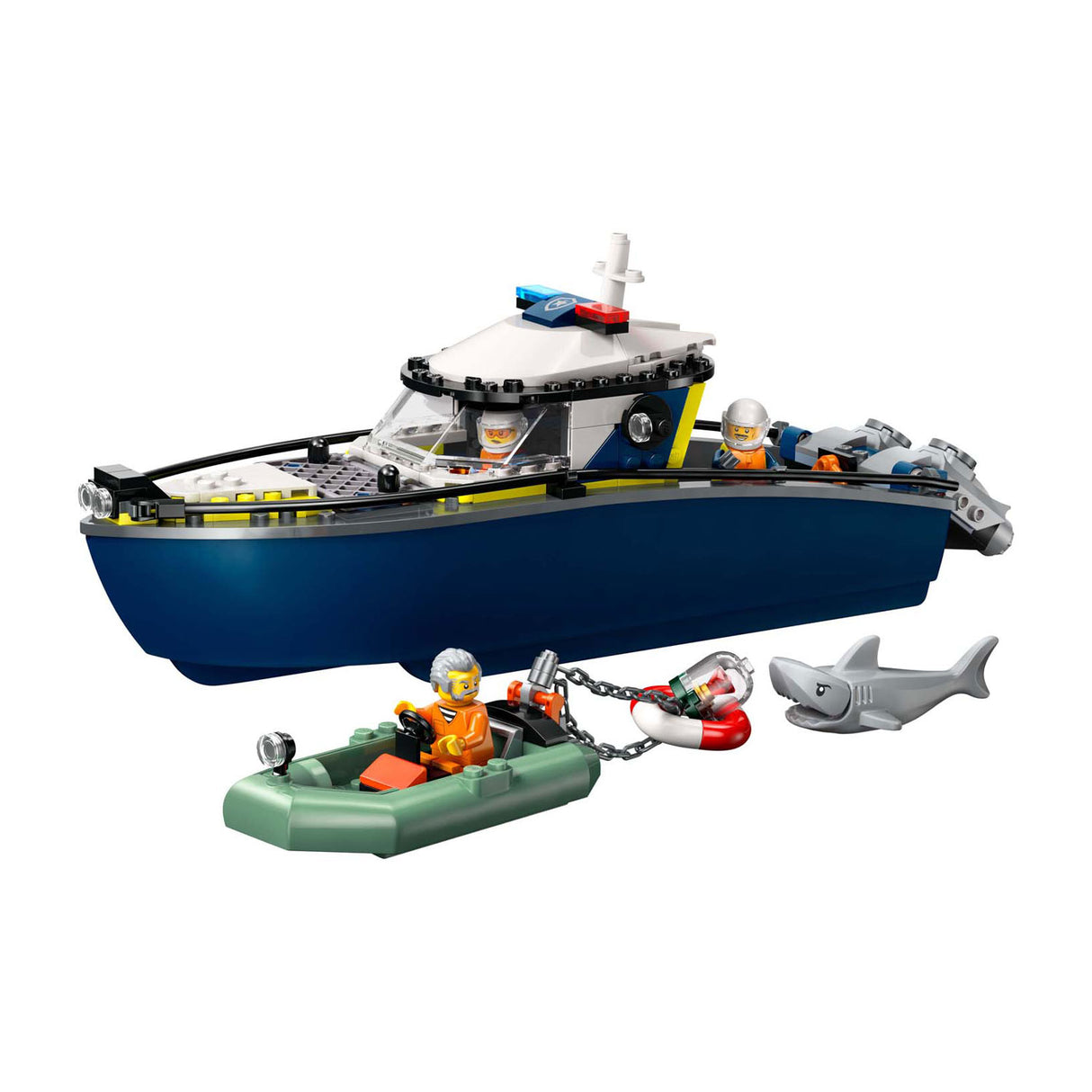 Lego City 60456 Verfolgungsjagd mit Polizeiboot
