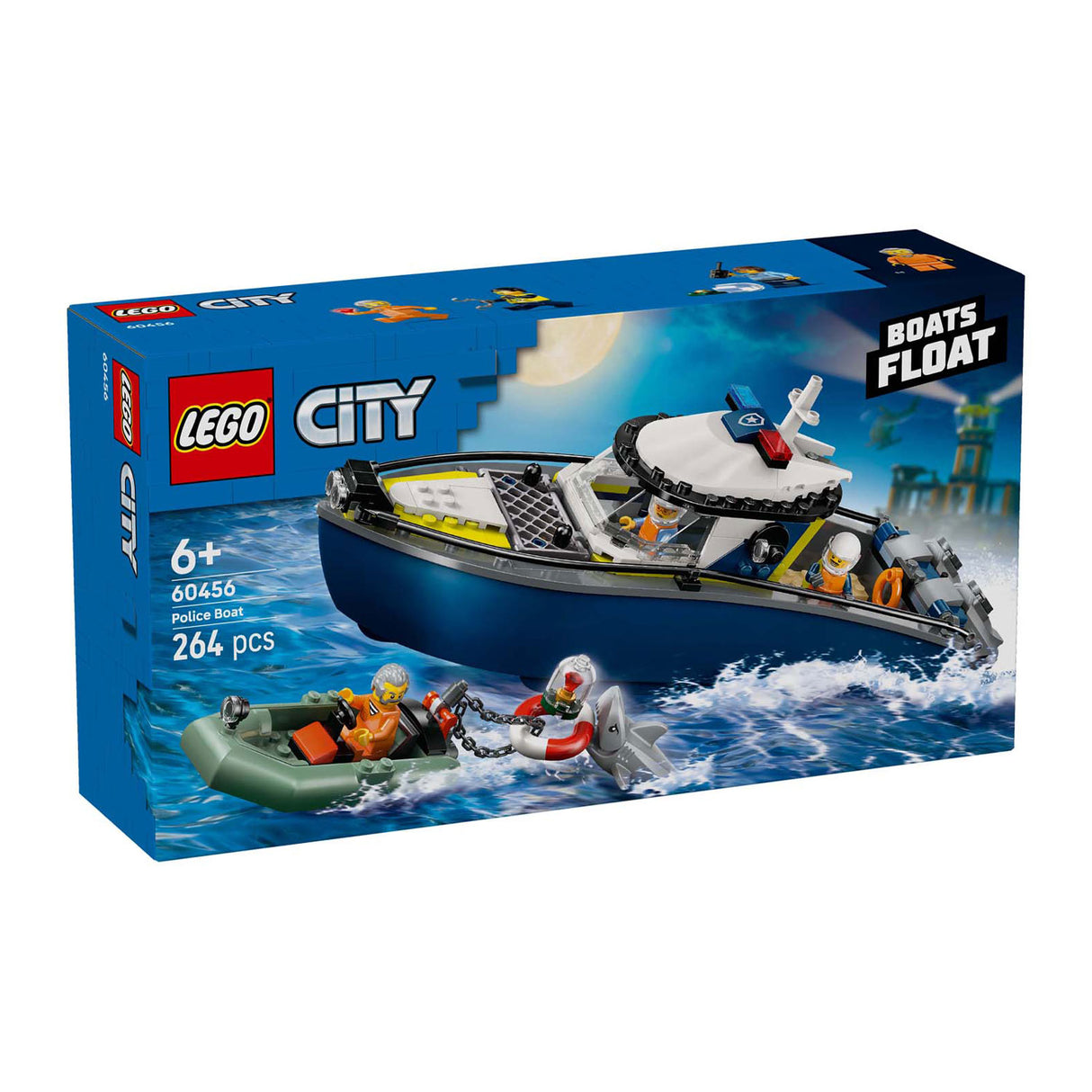 Lego City 60456 Verfolgungsjagd mit Polizeiboot