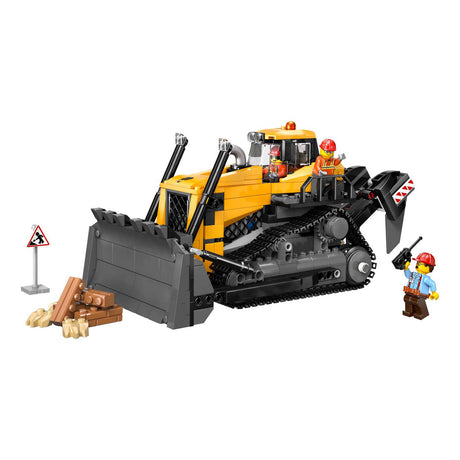 Lego® City Gelber Bulldozer, Baustellenfahrzeug – 60466