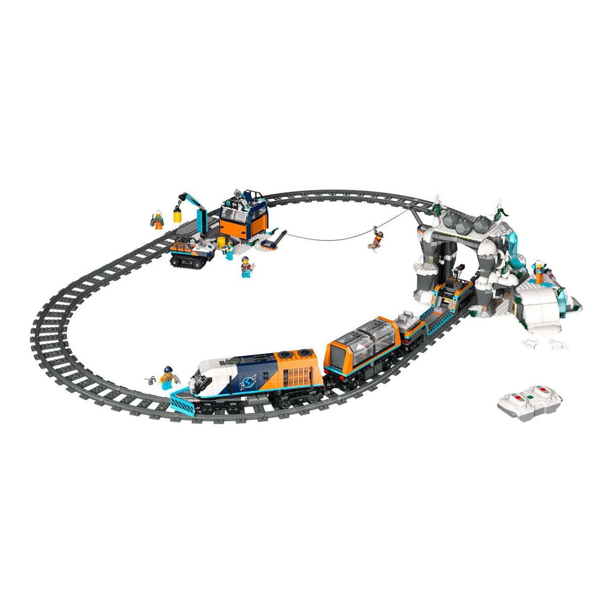 Lego 60470 City Trains Forschungszug am Nordpol
