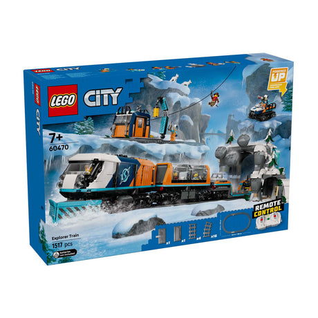 Lego City Forschungszug am Nordpol, Fahrzeugspielzeug – 60470